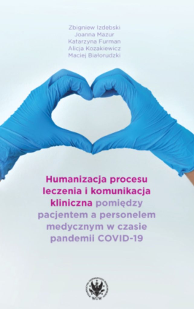 Okładka książki. Humanizacja procesu leczenia i komunikacja kliniczna